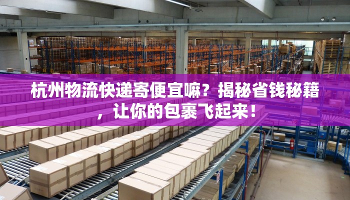 杭州物流快递寄便宜嘛？揭秘省钱秘籍，让你的包裹飞起来！